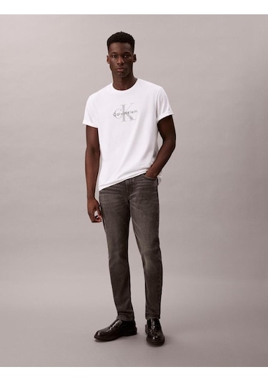 Slım Taper Hearst Grey Jean-11160 Gri