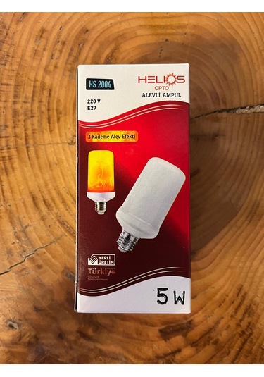 Helios Hs-2004 5w Alevli 3 Kademe Efektli Led Ampul