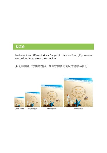 Plaj Manzarası Kabuk Fayans Etiket Mutfak Dolap Lavabo Duvar Çıkartmaları Ev Dekor Kendinde Su Geçirmez Duvar Sticker Dğ. 56761769 Diğer