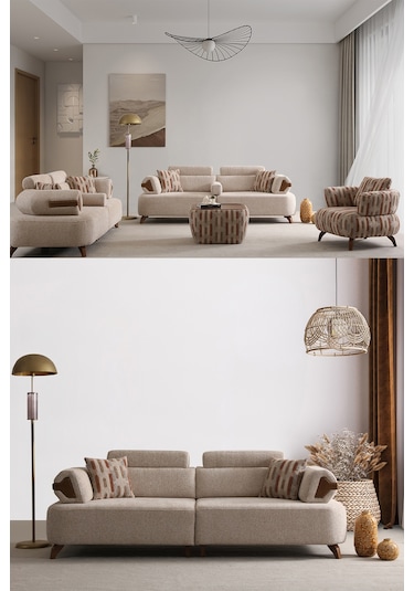 Havana Koltuk Takımı 3+3+1 Çok Renkli