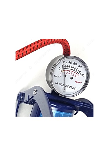 Pistonlu Ayak Pompası Bisiklet Motorsiklet Pompa 100mm  Ee025