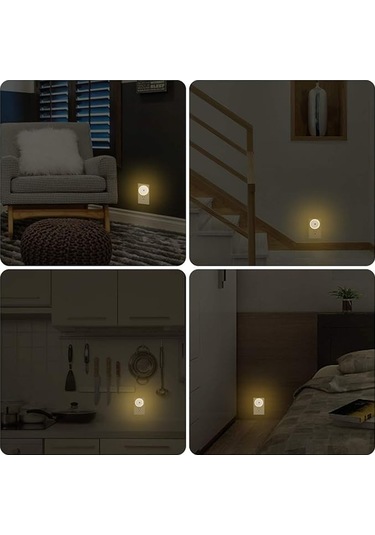 Gece Lambası, Duvara Monte Gece Lambası 4'lü Paket , Gece Lambası