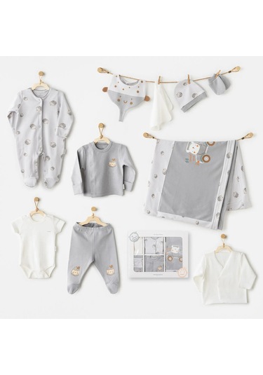 Andywawa Ac26101 Hello Autumn 10 Lu Hastane Çıkışı Gri Grey