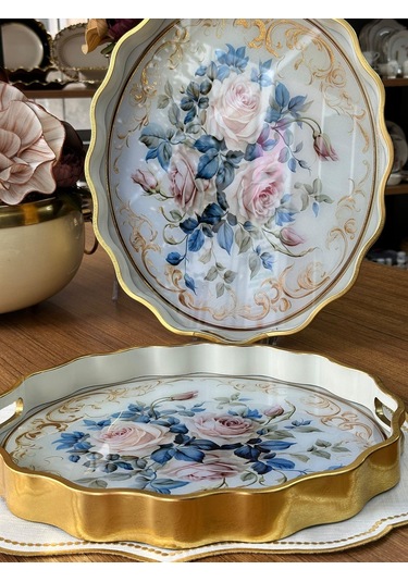 Elanor Yuvarlak Tepsi Byk