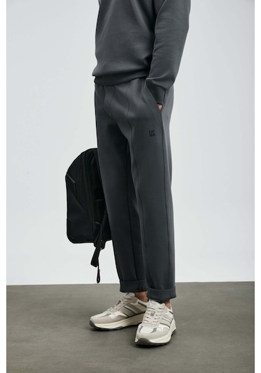 Lufian Rex Koyu Gri Erkek Eşofman Altı 112050075 Koyu Gri