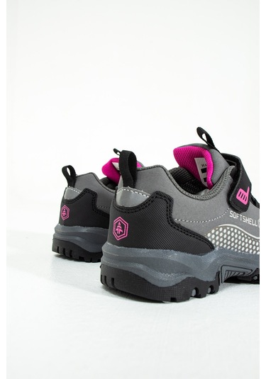 Hammer Jack Lumpa Su Geçirmez Gri Fuşya Çocuk Ayakkabı Gri - Fuşya