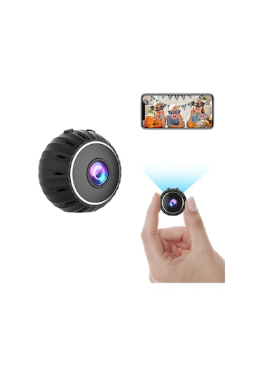 Moveevo Ev Güvenliği Kamera, Mini Gizli Wifi Kameralı, Hareket Algılama Ve Uyarı, Hd Gece Görüşü, Batarya İçerikli, İç/ Dış Mekan Kullanıma Uygun