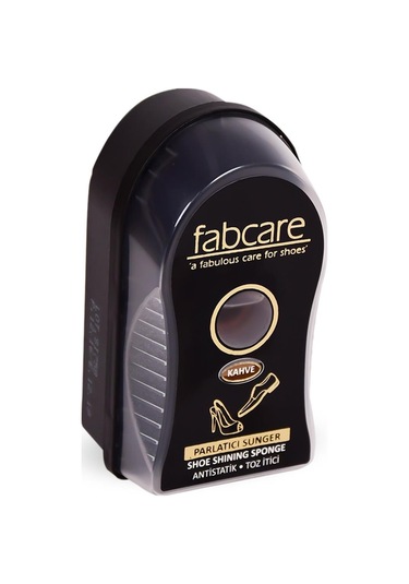Bağcık + Fabcare Ayakkabı Temizleme ve Parlatma Bakım Süngeri Depolu 6 ML Set