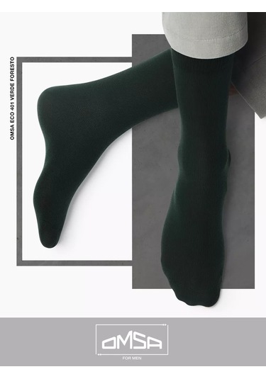 Omsa Eco 401 Yüksek Pamuklu Çoraplar 5'li Set 152542982 Akuamarin