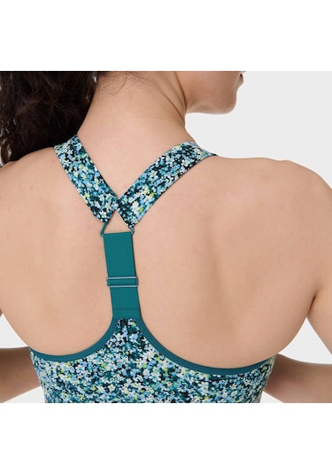 Sweaty Betty Sweaty Betty Power Medium Support Sports Br Kadın Siyah Fitness Bra 5113 Pembe