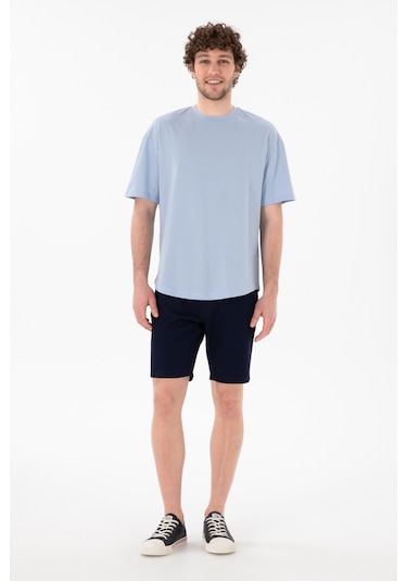 U.S. Polo Assn. Erkek Long Fit Bisiklet Yaka Açık Mavi Basic Tişört 50305988-VR003 U.S. Polo Assn. Erkek Long Fit Bisiklet Yaka Açık Mavi Basic Tişört 50305988-VR003