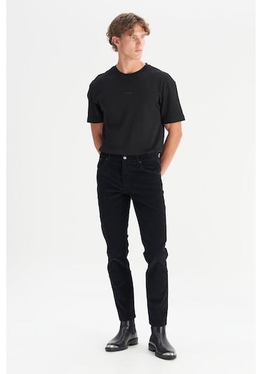 Wrangler Erkek Texas Slim Kadife Pantolon Mw12sec100 Siyah