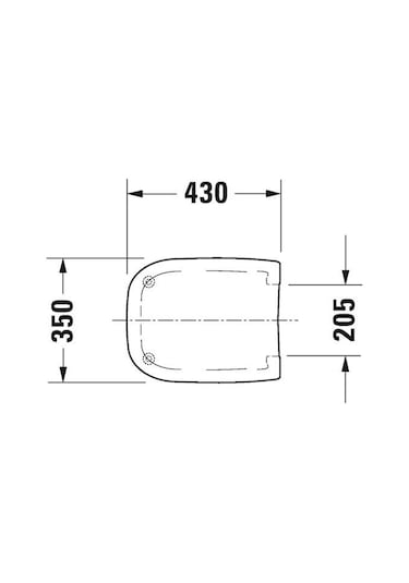 Duravit D-Code Klozet Kapağı