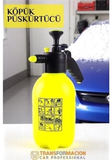 Basınçlı Köpük Püskürtücü - Araç Yıkama Köpüğü Püskürtücü Oto Yıkama Pompası Köpük Püskürtme Şişesi