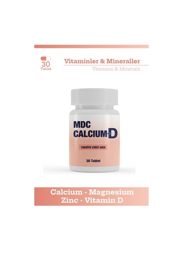 Mdc Calcium-D Takviye Edici Gıda 30 Tablet