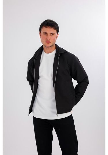 Flecto Su Ve Yağmur Geçirmez Yağmurluk - Siyah Siyah