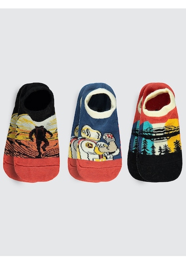 Civil Boys Erkek Çocuk 3'lü Babet Çorap 2-12 Yaş Standart Standart