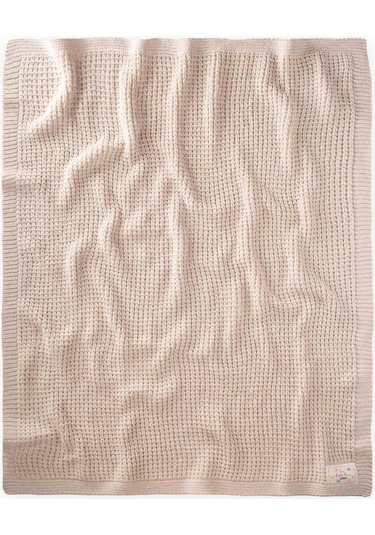 Cigit Selanik Triko Battaniye 80x100 +/-5 Cm Naturel Natürel