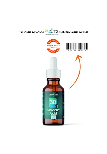 Doğal Eczane %30 Glikolik Asit Peeling 30 ML