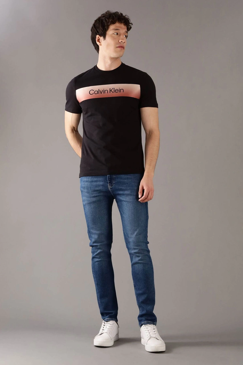 Calvin Klein Erkek T-shirt Siyah