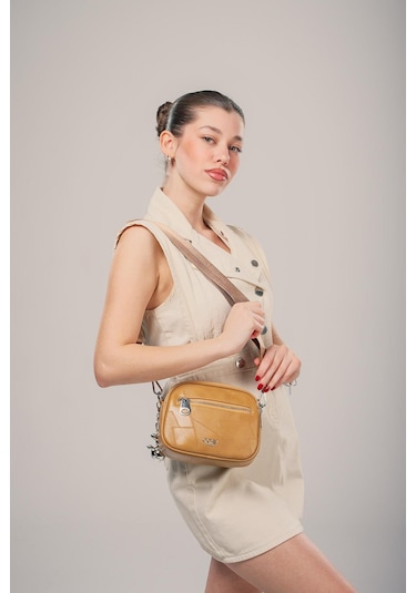 Ççs Kadın 17860 Omuz Ve Kol Çantası CAMEL