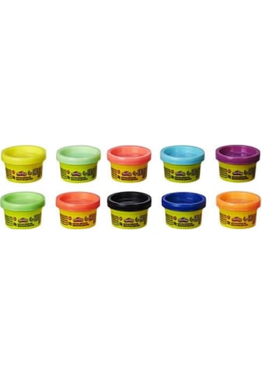 +2 Yaş Bonbon Parti 10’lu Oyun Hamuru Seti (play-doh)