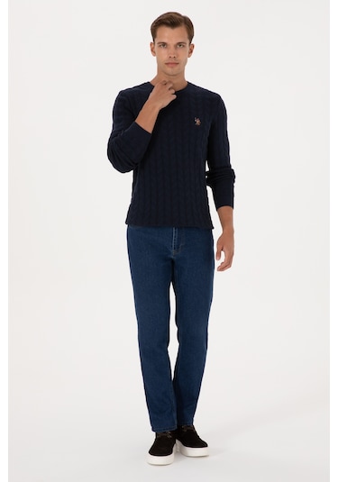 U.s. Polo Assn. Erkek Lacivert Kazak /triko 50307836-vr033 Lacivert