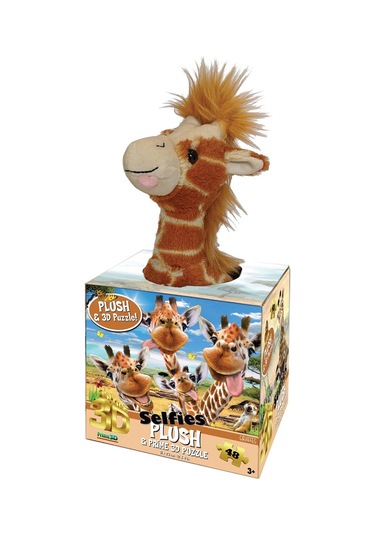 Prime 3d - Zürafa Pelüş Ve Selfie 48 Parça Puzzle 15802