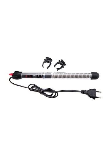 Yifomall Akvaryum Otomatik Isıtıcı 100w Avrupa Standartı + Sıcaklık Ölçer - Sabit Su Sıcaklığı, 20-34 C Aralığı, Su Altı Kullanıma Uygun