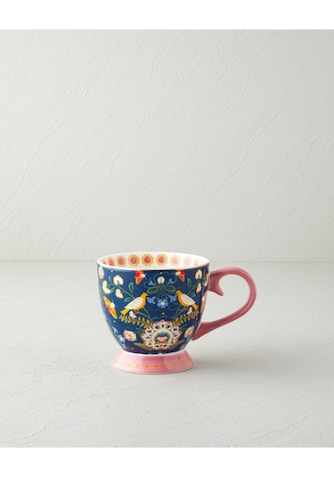 English Home Wingy New Bone China Kupa 460 Ml Lacivert Lacivert