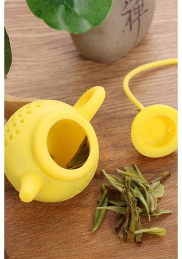Markafox Çaydanlık Tasarımlı Çay Demleme Süzgeçi Şık Görünümlü Minik Süzgeci 1450