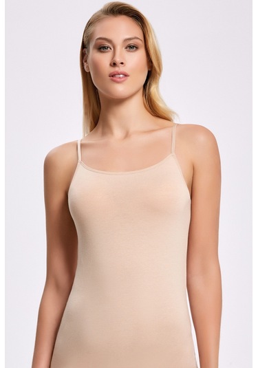 Kadın Ayarlanabilir Askılı Atlet Çok Renkli