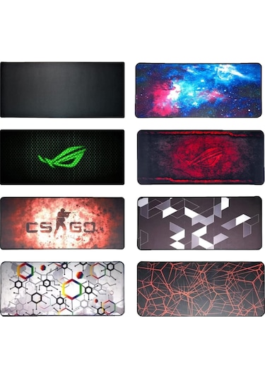 Oyuncu Mouse Pad Kaydırmaz Büyük Boy 70x30cm Model 8 - AL3473