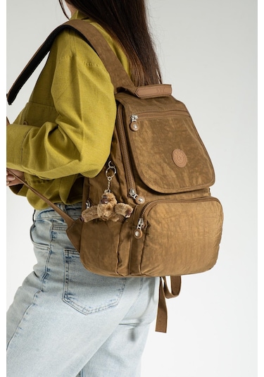 Orta Boy Ultra Hafif Sırt Çantası Taba Model: 571-3f - Taba