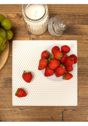 Arrıchi Sıcak Yemekler İçin Mutfak Silikon Standı 177775603 Beyaz