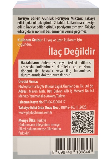 Phytodef Magnodef Focus 30 Tablet