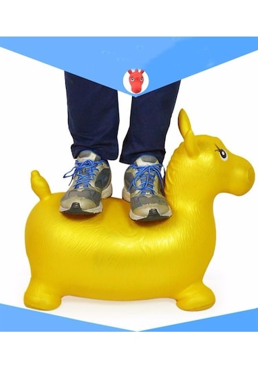 Şişme Zıp Zıp Eşek Pilates Eşeği Zıp Zıp Oyuncak