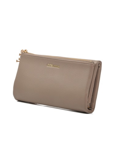 Kum Kadın Cüzdan Ccs London 17039 Cüzdan Kum