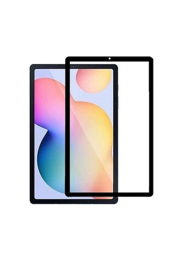 Samsung Uyumlu P610 Tablet Camı Siyah Ekran Koruyucu Değildir