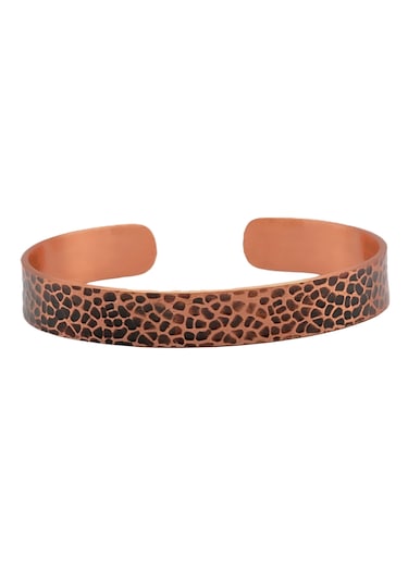 Zeolit Taşlı Dövmeli Saf Bakır Bileklik Dualı Ve Maneviyat