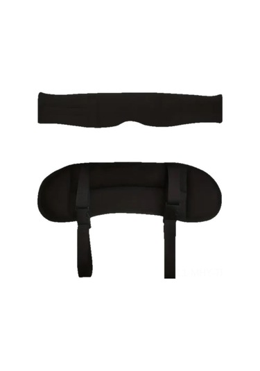 Monyee Siyah 360 Derece Desteği Seyahat Yastığı Ve Göz Maskesi Seti Diğer