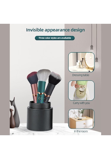 Yifomall Çift Amaçlı Şarj Edilebilir Masaj Fırçası - 10 Titreşim Modu + Isıtma Özellikli