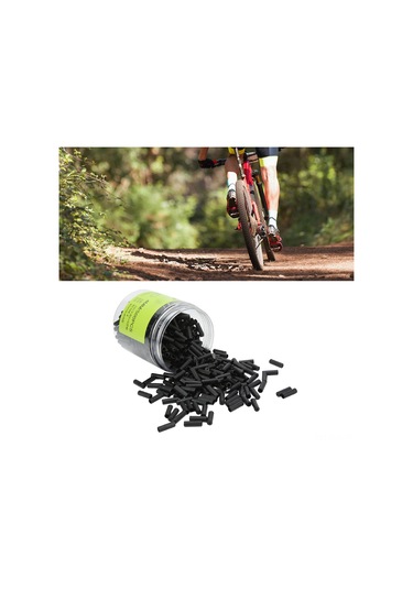 Xindoker Bisiklet Vites Kablosu Koruyucu Kapağı - 4mm Standart Tip, Plastik Malzeme, Dağ Ve Yol Bisikletleri İçin, 500 Adet Paket Diğer