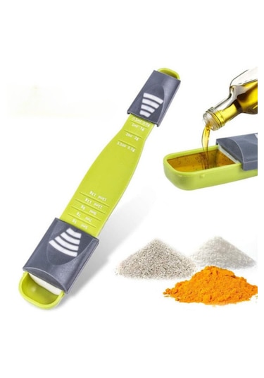 Pratik Mutfak Ayarlanabilir Gıda Ölçüm Kaşık Şeker Tuz Kahve Gıda