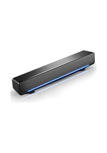 Flybuy Usb Kablolu Mp3 Çalar Sada V-196 Bilgisayar Hoparlörü Bar, Stereo Subwoofer, Güçlü Müzik Çalıcı