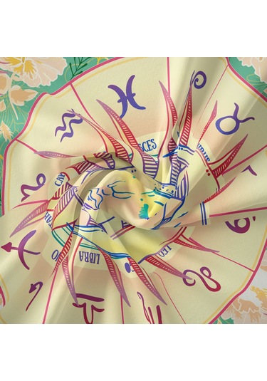 Neevoyu Yeşil Poliester Ev Dekorasyonu: Güneş Ve Ay Desenli Moherli Tapestry, 73x95cm, Oda Zemin Kumaşı