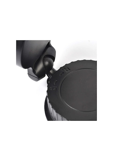 Araç Içi Telefon Tutucu Kıskaçlı Vakumlu Yeni Mini-Siyah