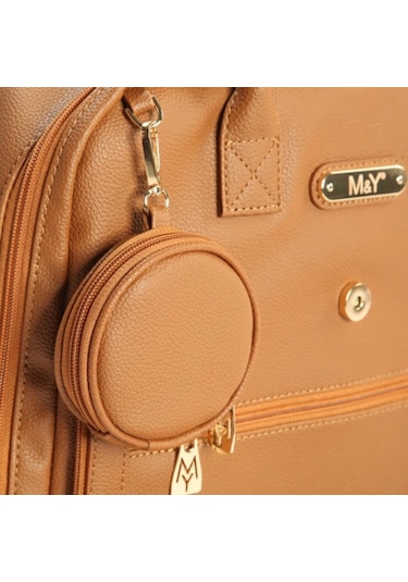 M&y Maia Anne Bebek Bakım Sırt Çantası 7310 Taba Taba