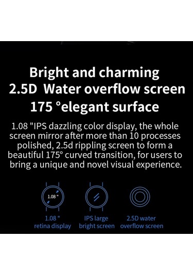 Cbtx B8+ 1.08" Akıllı Saat (İthalatçı Garantili)