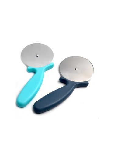 Reedark Keskin Paslanmaz Çelik Pizza Bıçağı - Profesyonel Pizza Dilimleme Aleti 112 Karakter: "paslanmaz Çelik Profesyonel Pizza Bıçağı - Kolay Dilimleme, Kaymaz Sap, Pasta Ve Waffle İçin" Gri